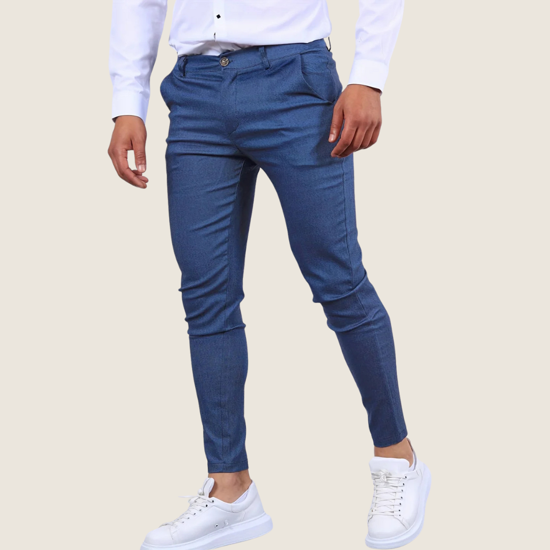 Men's Classic Business Chino Pants | Slim-Fit
