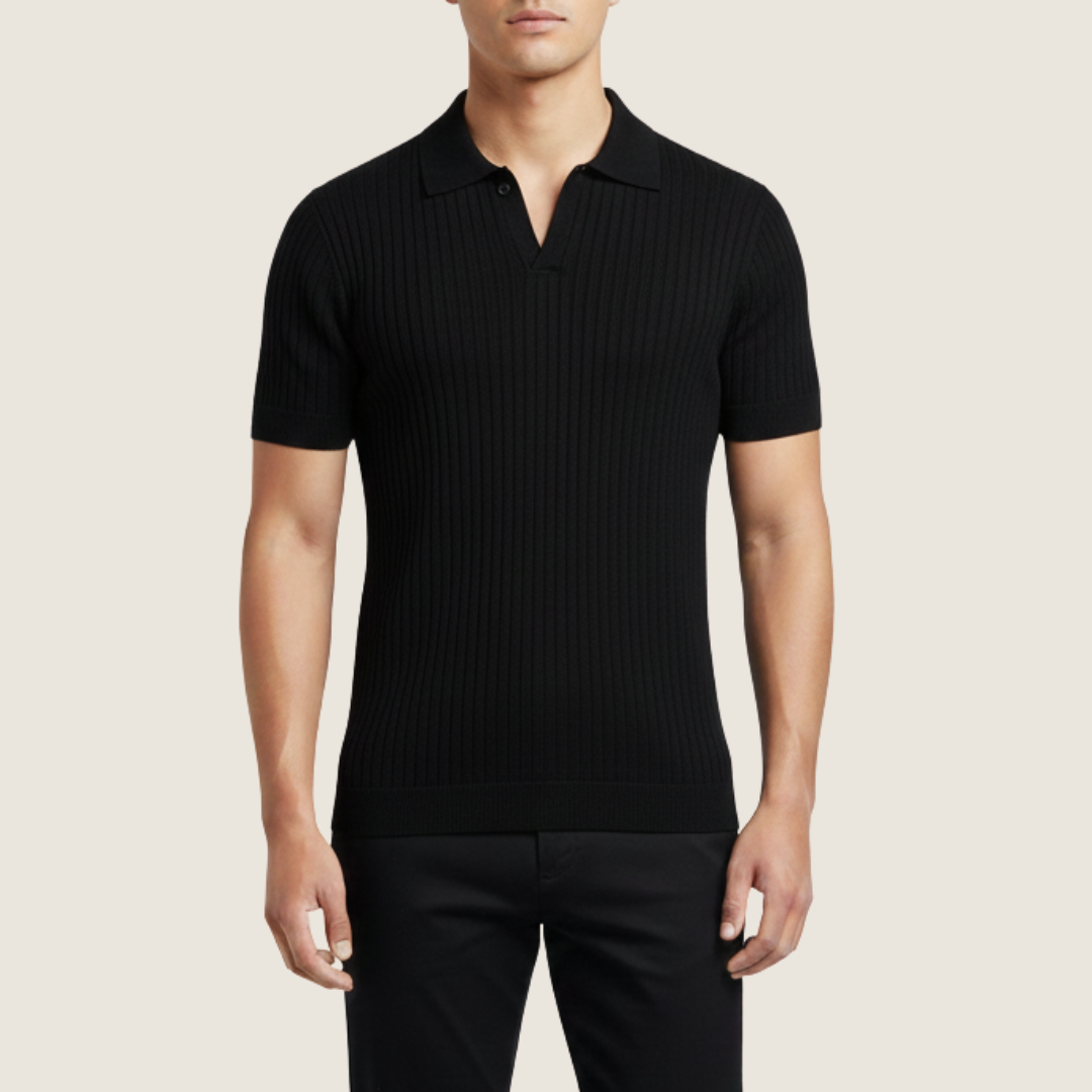 Men's Plain Casual Summer Polo Shirt | Short Sleeve