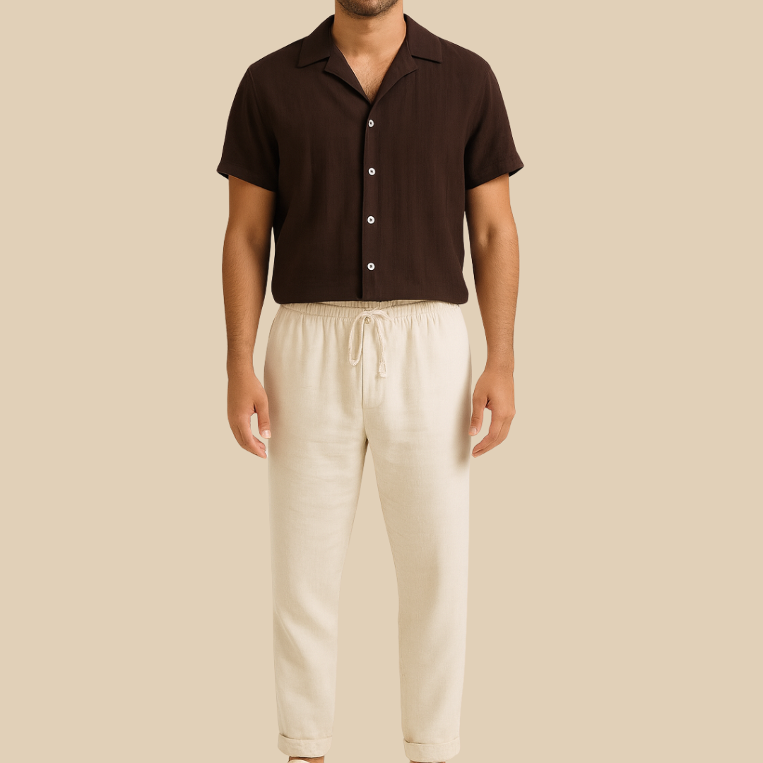Men's Shirt&Pants Summer Set | Co-ords