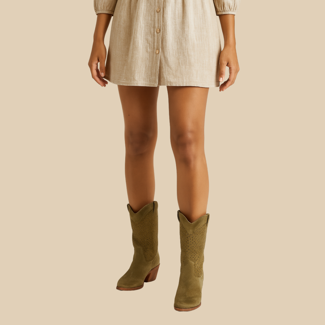 Women's Cowgirl Boots Mid-Heel | Pointed-Toe