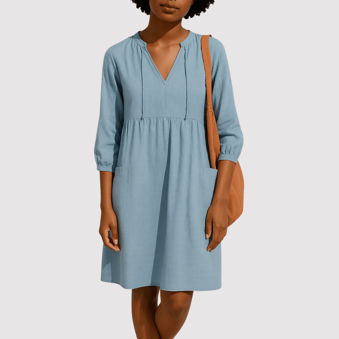 Women’s Summer Relaxed A-Line Dress | Midi