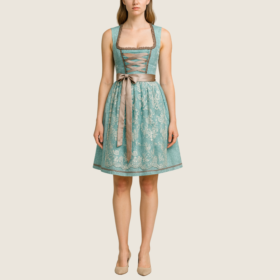 Women's Traditional Costume With Apron | Maxi