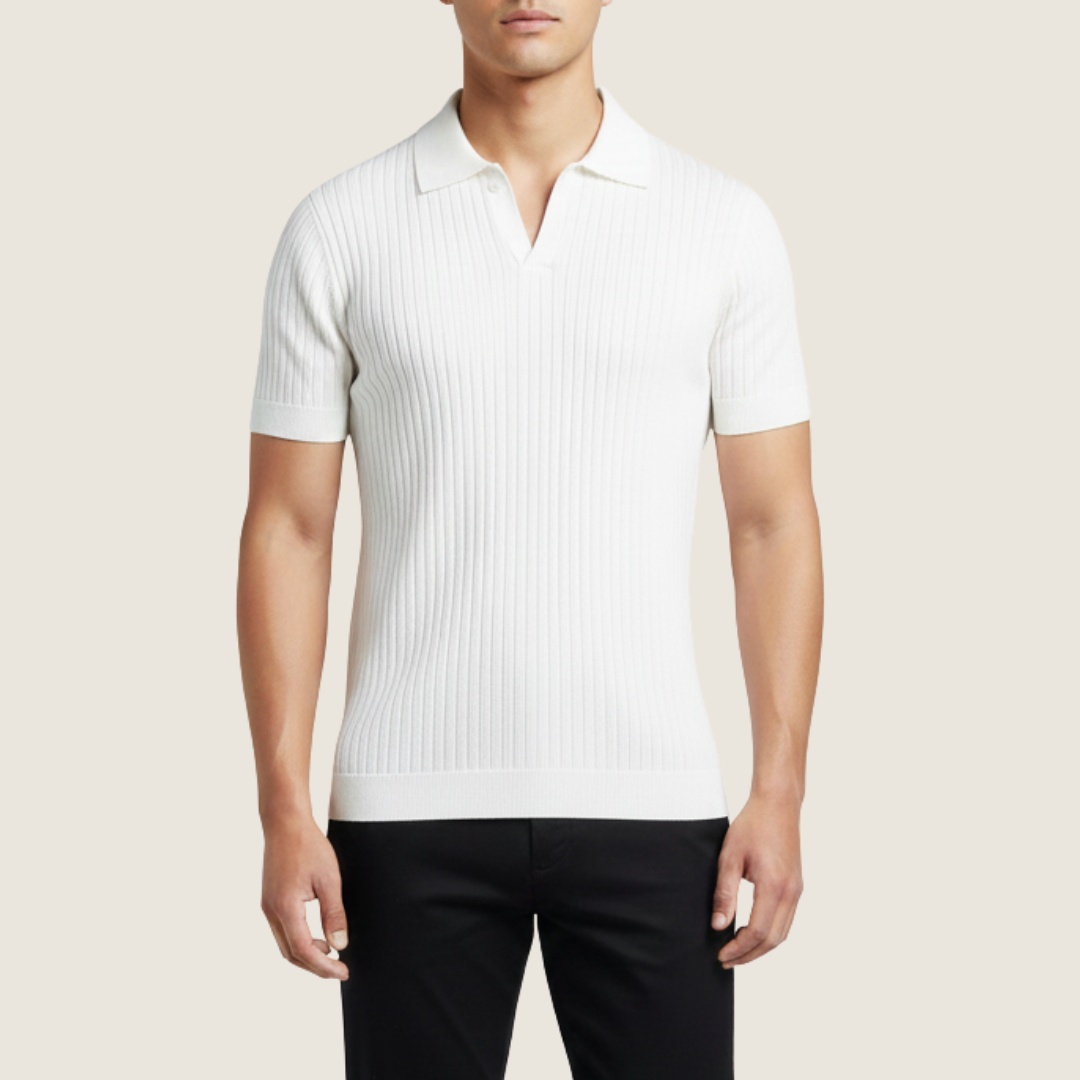 Men's Plain Casual Summer Polo Shirt | Short Sleeve