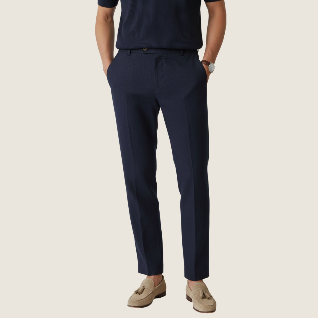 Men's Summer Relaxed Trouser | Slim-Fit