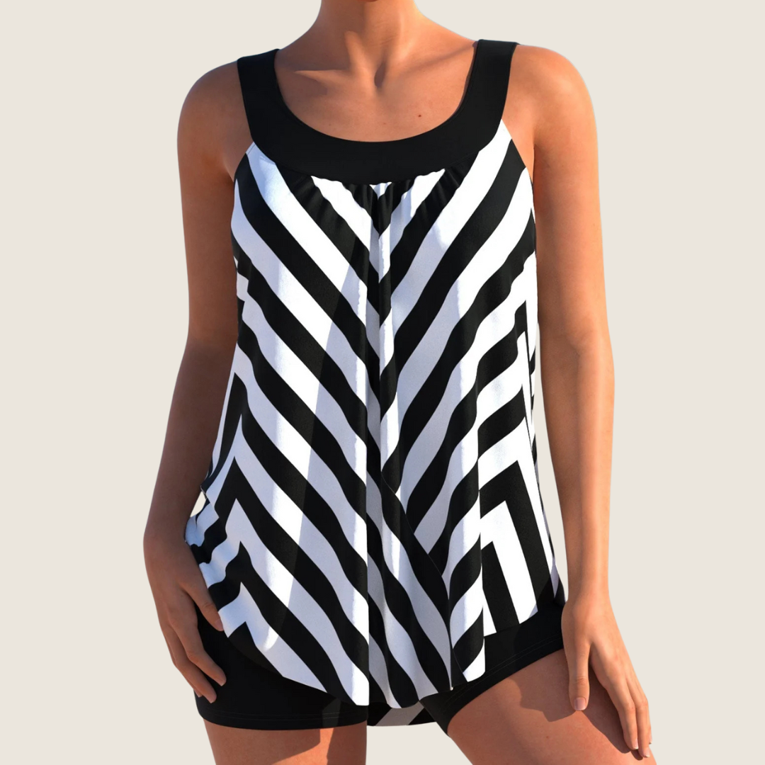 Women's Classic Design Summer Swimsuit | Halter-Neck