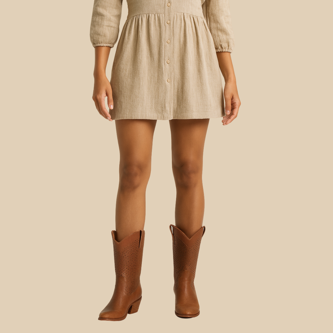 Women's Cowgirl Boots Mid-Heel | Pointed-Toe