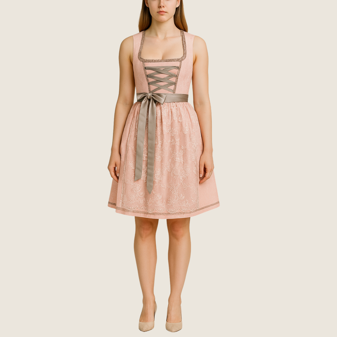 Women's Traditional Costume With Apron | Maxi