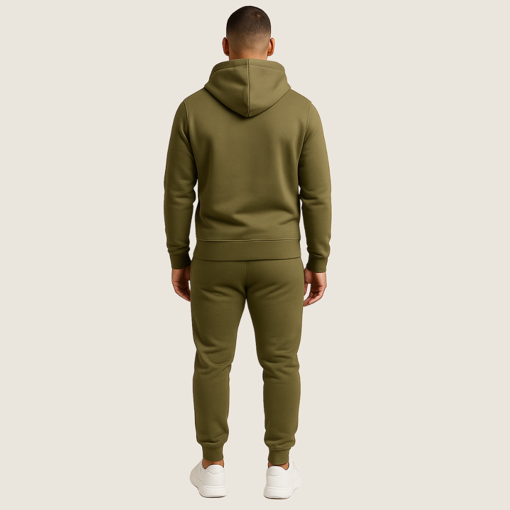 Men's Two-Piece Army Tracksuit | Regular Fit