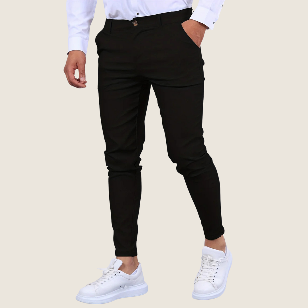 Men's Classic Business Chino Pants | Slim-Fit