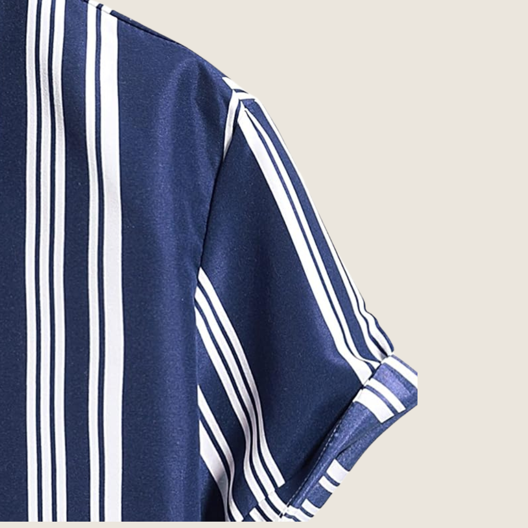 Men's Stripped Summer Shirt | Polo