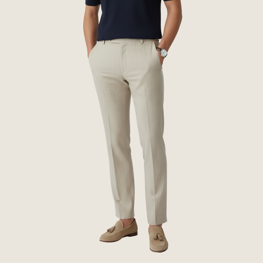 Men's Summer Relaxed Trouser | Slim-Fit
