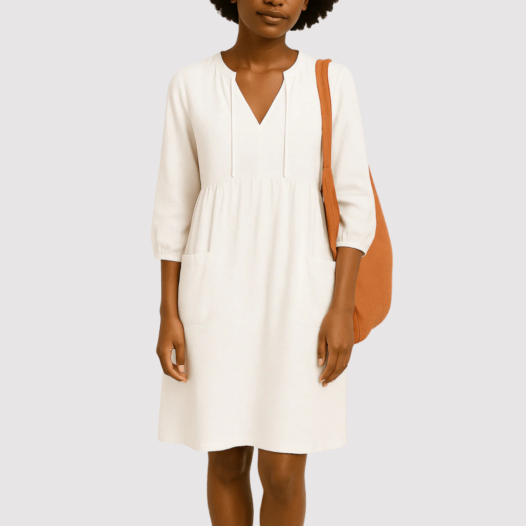 Women’s Summer Relaxed A-Line Dress | Midi