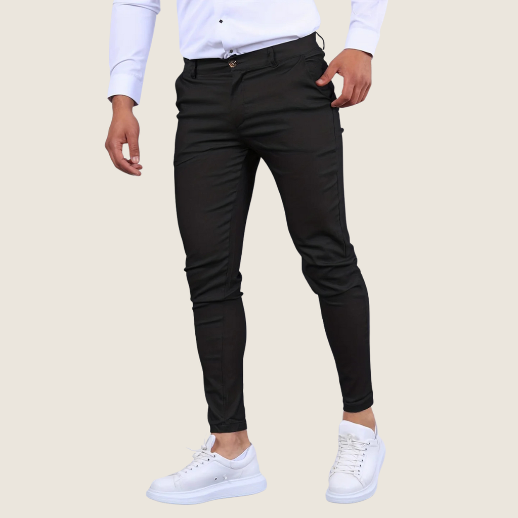 Men's Classic Business Chino Pants | Slim-Fit