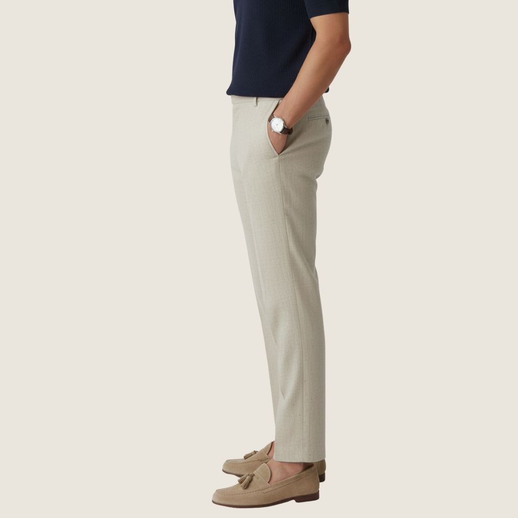 Men's Summer Relaxed Trouser | Slim-Fit
