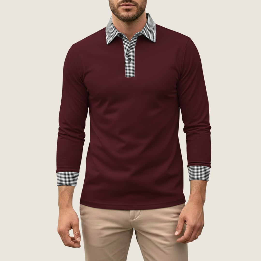 Men's Everyday Classic Polo Shirt | Long-Sleeve
