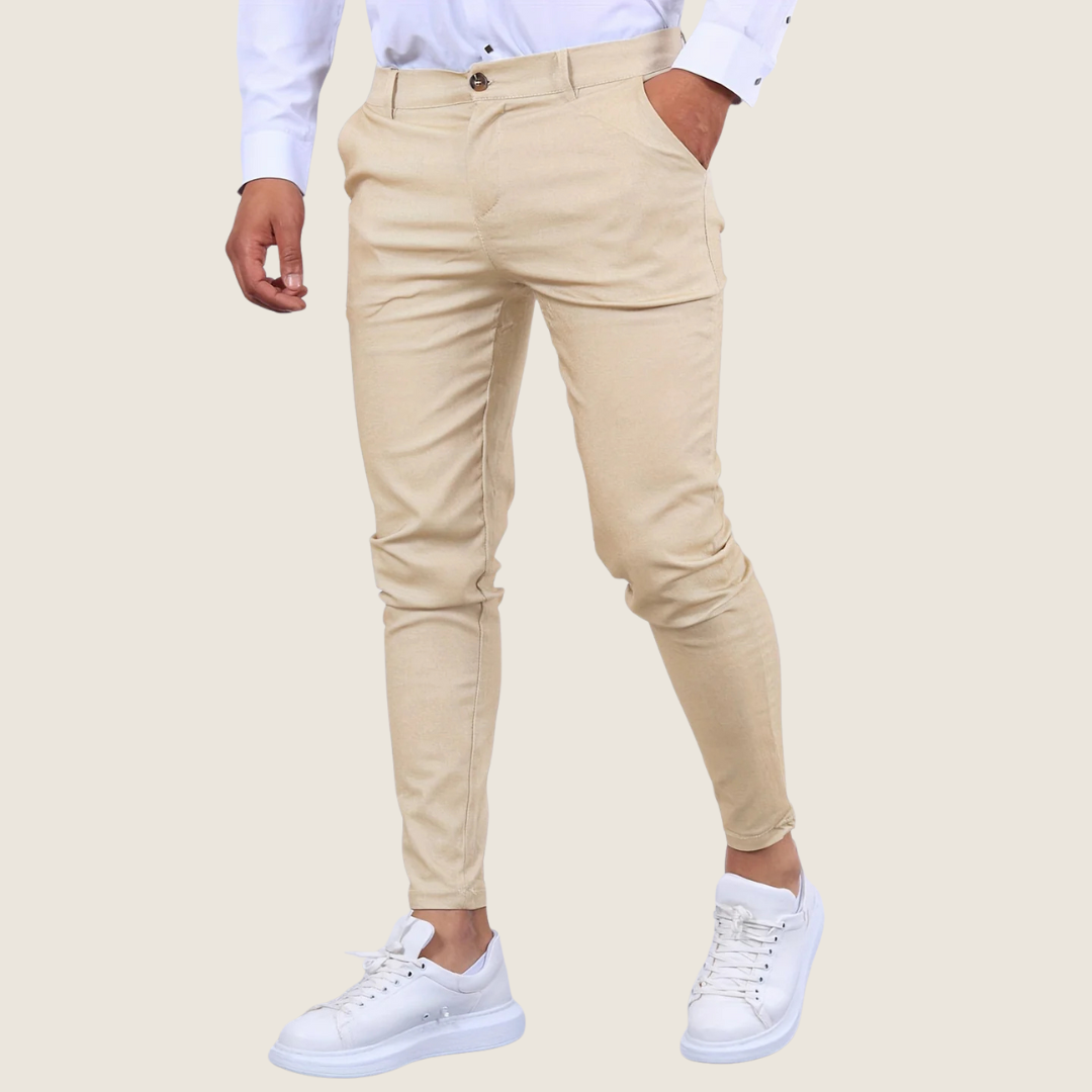 Men's Classic Business Chino Pants | Slim-Fit